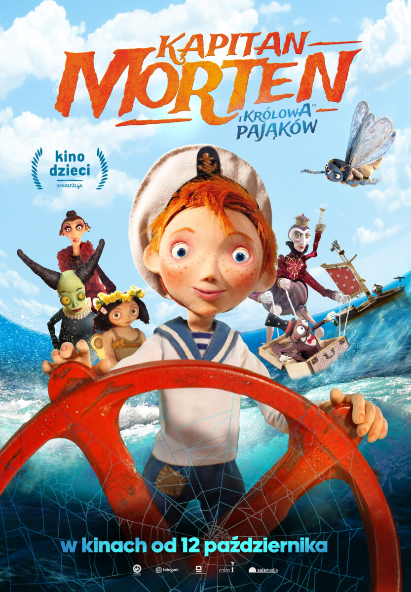 Okładka - Kapitan Morten i Królowa Pająków