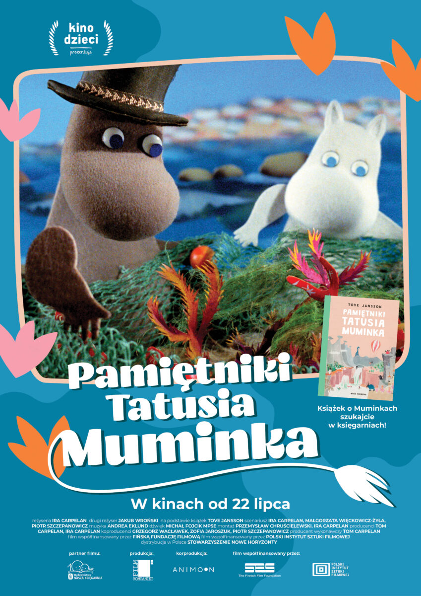 Okładka - Pamiętniki Tatusia Muminka