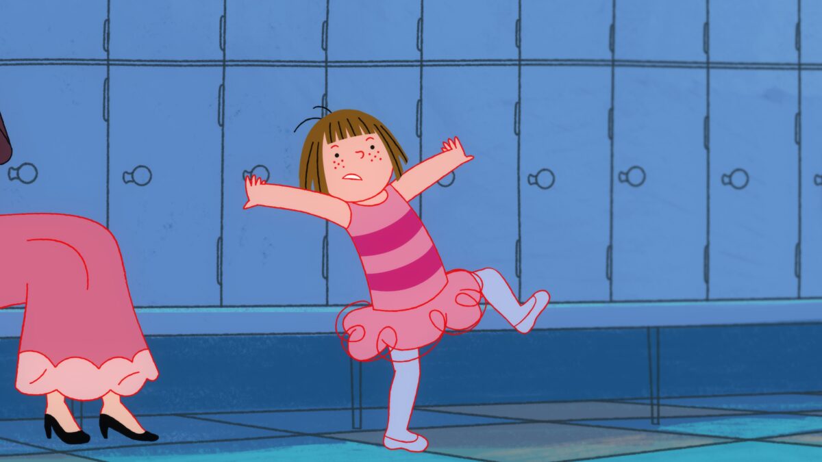 Kadr: Basia i taniec