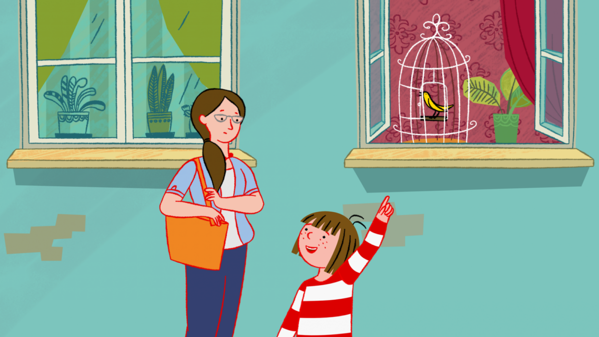 Kadr: Basia i upał w zoo