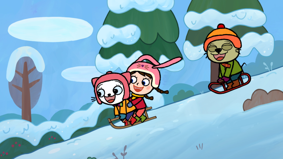 Kadr: Kicia Kocia – zima