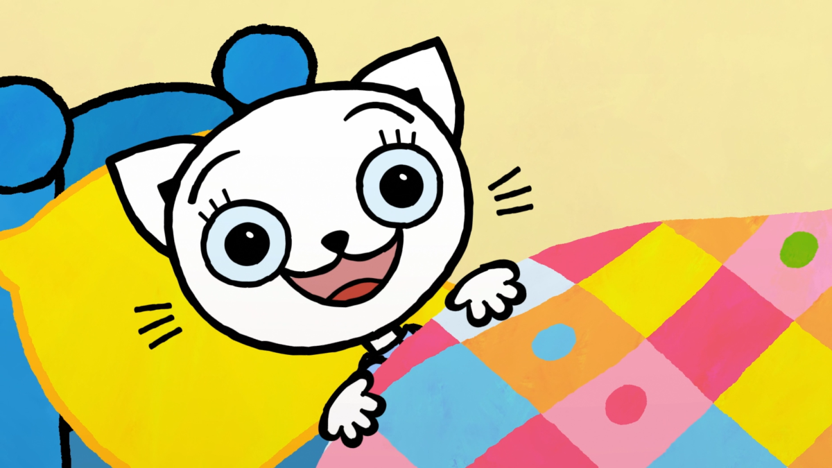 Kadr: Kicia Kocia mówi: Dzień dobry