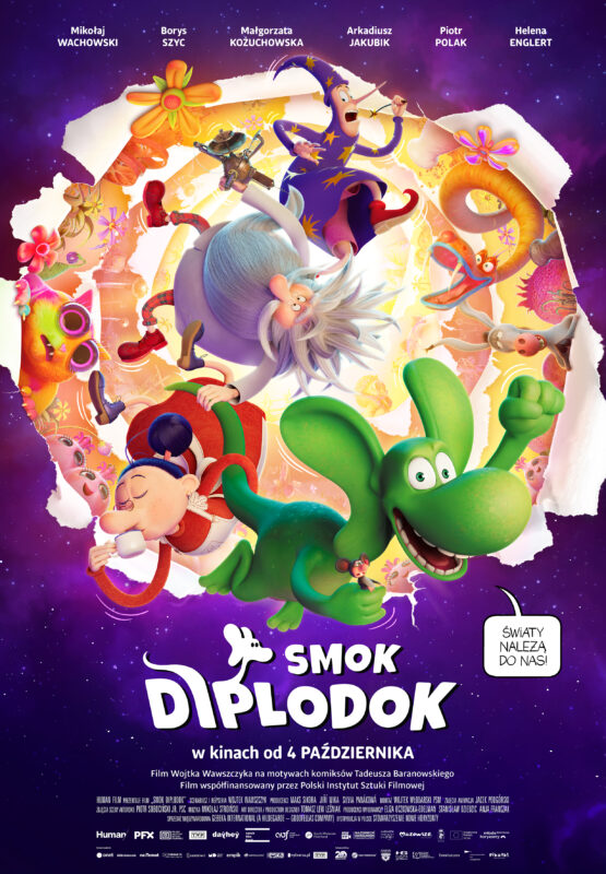 Plakat: Smok Diplodok