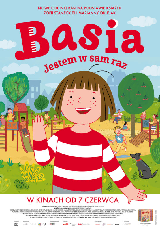 Plakat: Basia. Jestem w sam raz