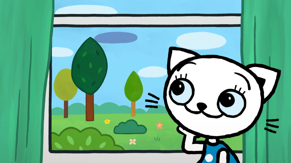 Still: Kitty Kotty at the Kindergarten – set