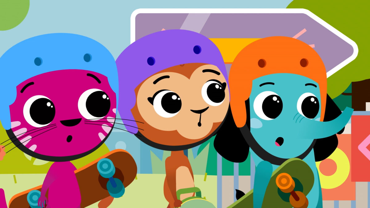 Kadr: Tonia i jej triki