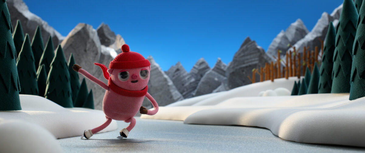 Kadr: Kopyta na łyżwach