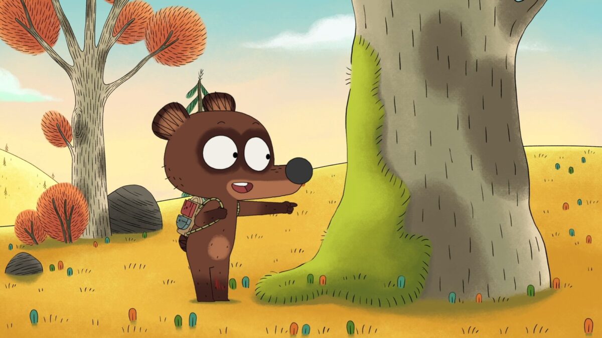 Still: Pompon Bear. The Dream of the Totem Tree