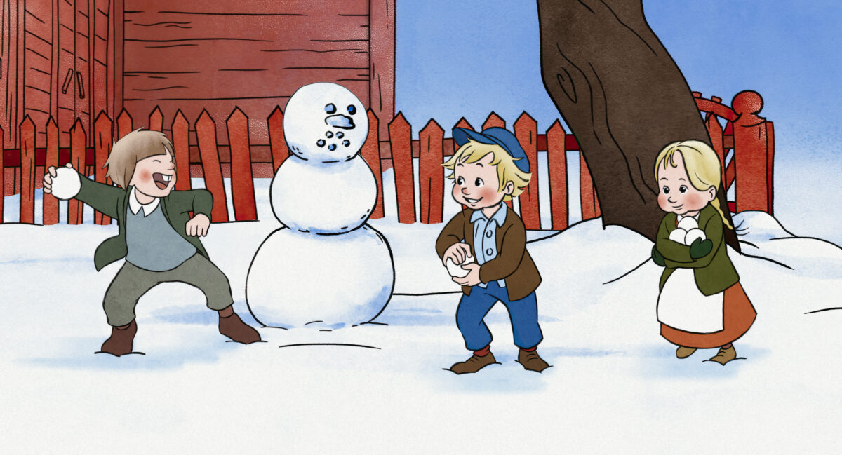 Still: Snowball Fight in Katthult