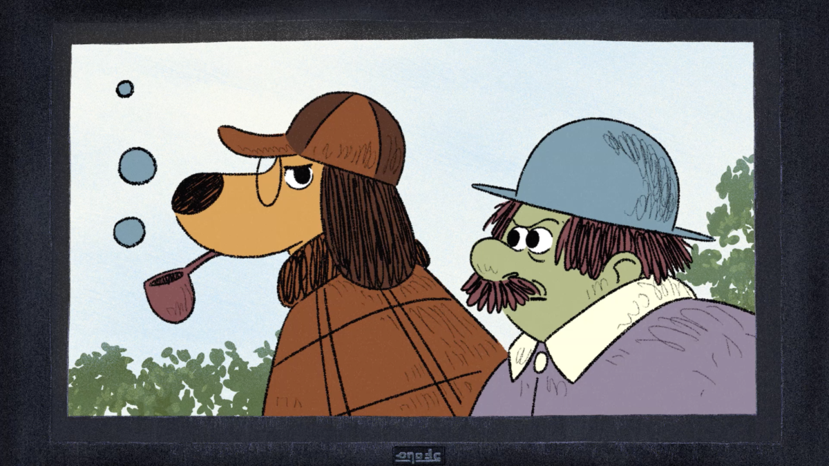 Kadr: Zapchlony Kundel zostaje detektywem