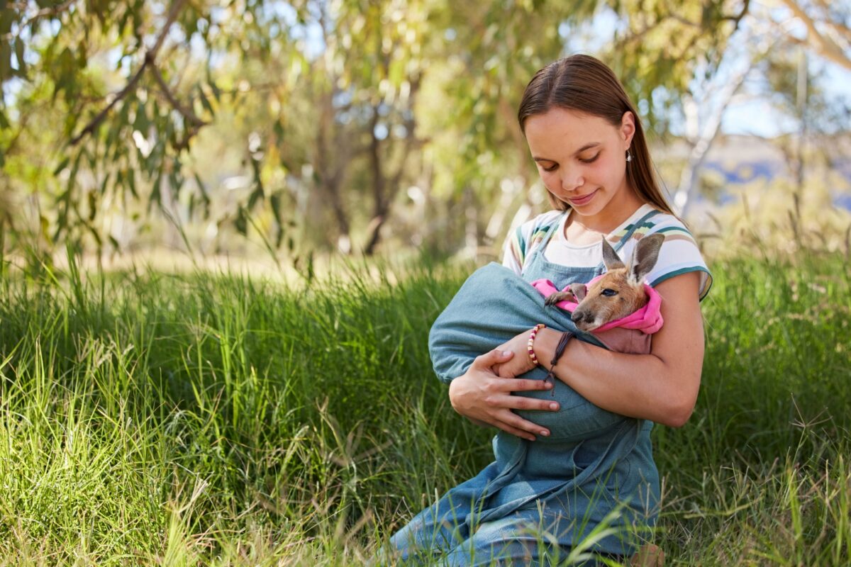 Kadr: Lilly i kangurek