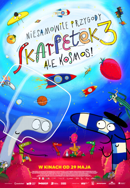 Plakat: Niesamowite przygody skarpetek 3. Ale kosmos!