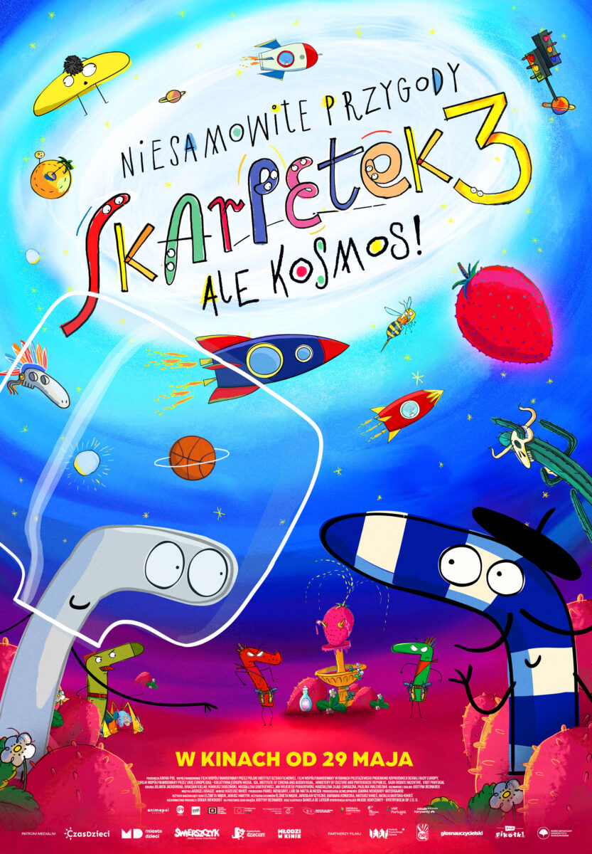 Okładka - Niesamowite przygody skarpetek 3. Ale kosmos!