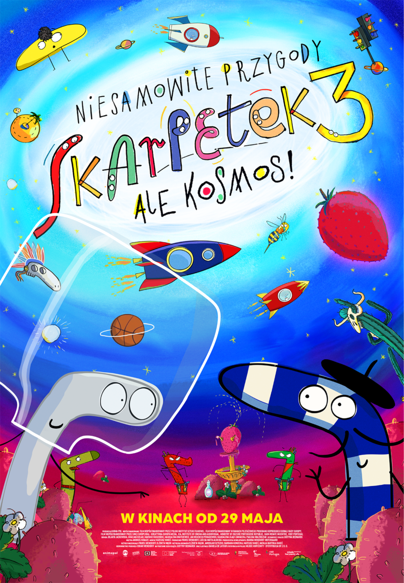 Okładka - Niesamowite przygody skarpetek 3. Ale kosmos!