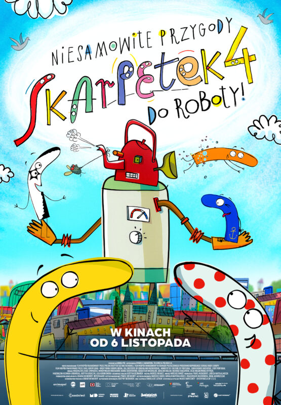 Plakat: Niesamowite przygody skarpetek 4. Do roboty!