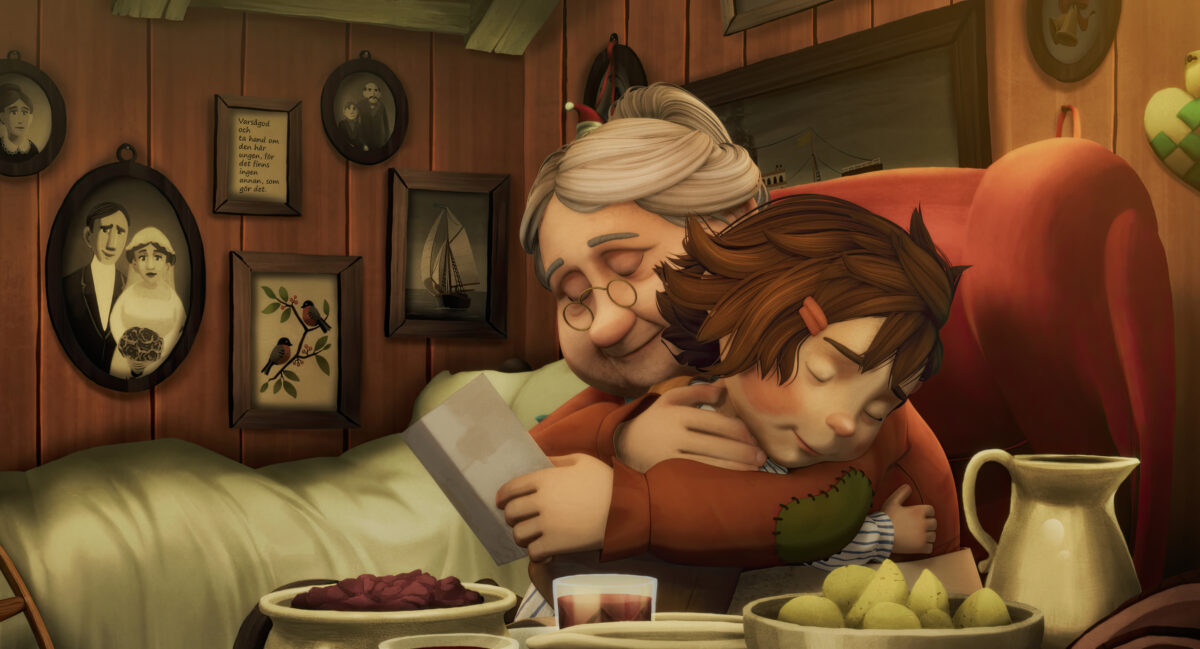 Kadr -Święta z Astrid Lindgren